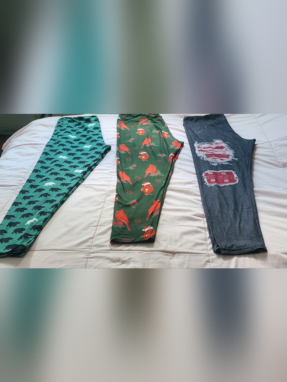 Three Pair Of Womans TC2 (Plus) Leggings
